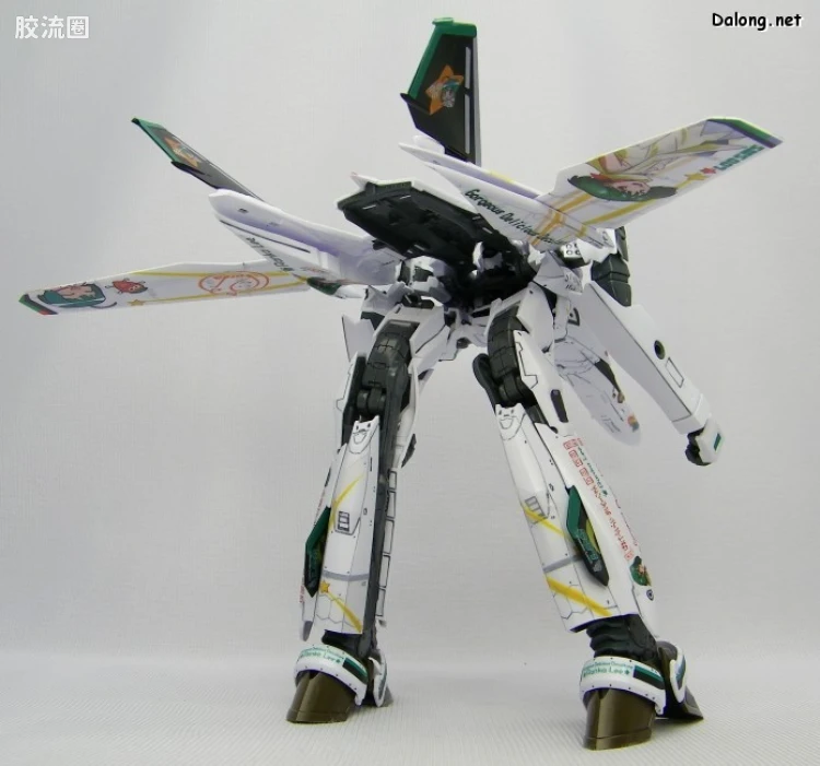 万代超时空要塞系列拼装模型 限定版 VF-25F Messiah Valkyrie Alto Custom 兰花痛机 - 图片