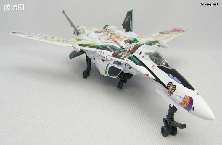 万代超时空要塞系列拼装模型 限定版 VF-25F Messiah Valkyrie Alto Custom 兰花痛机 - 图片