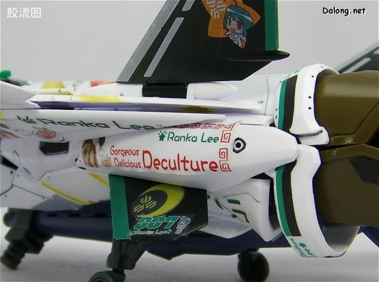 万代超时空要塞系列拼装模型 限定版 VF-25F Messiah Valkyrie Alto Custom 兰花痛机 - 图片