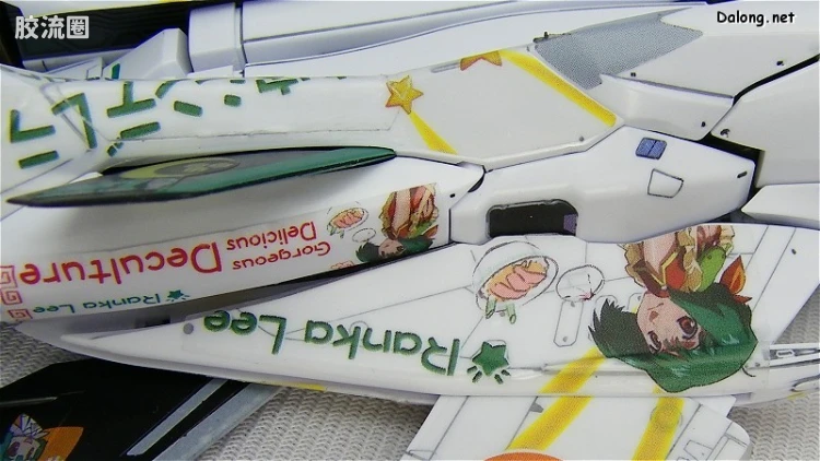 万代超时空要塞系列拼装模型 限定版 VF-25F Messiah Valkyrie Alto Custom 兰花痛机 - 图片
