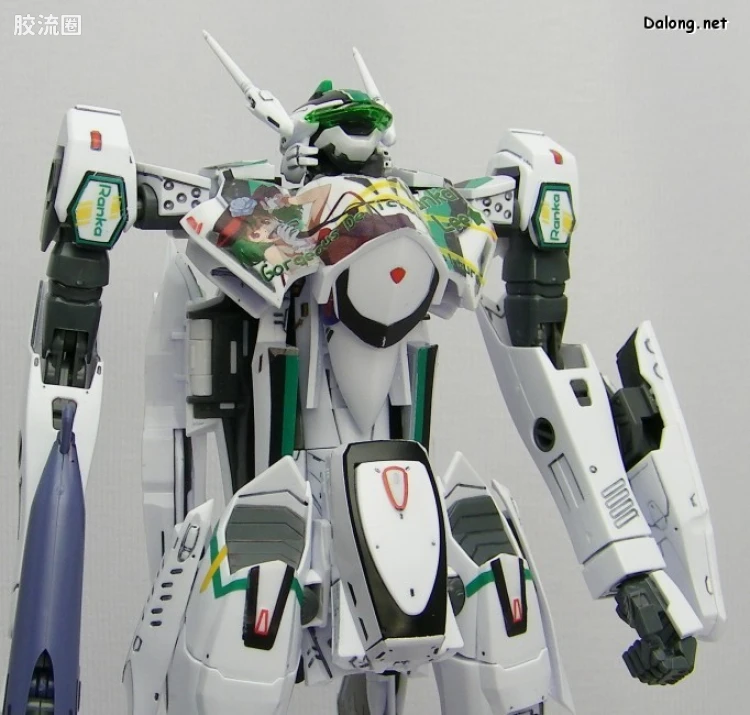 万代超时空要塞系列拼装模型 限定版 VF-25F Messiah Valkyrie Alto Custom 兰花痛机 - 图片