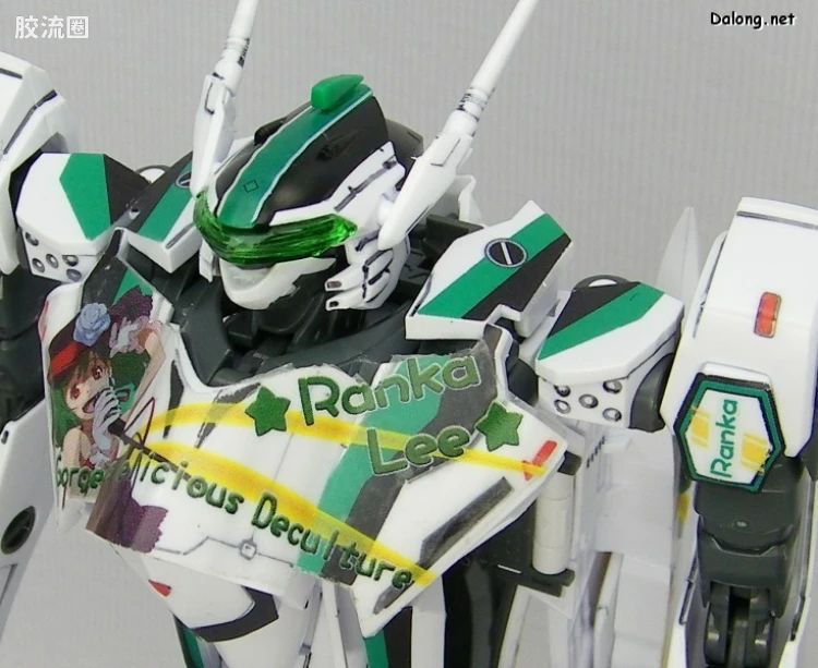 万代超时空要塞系列拼装模型 限定版 VF-25F Messiah Valkyrie Alto Custom 兰花痛机 - 图片