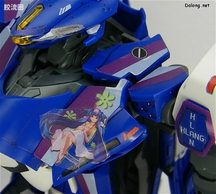 万代超时空要塞系列拼装模型 限定版 VF-25G Messiah Valkyrie Michael Custom - 图片