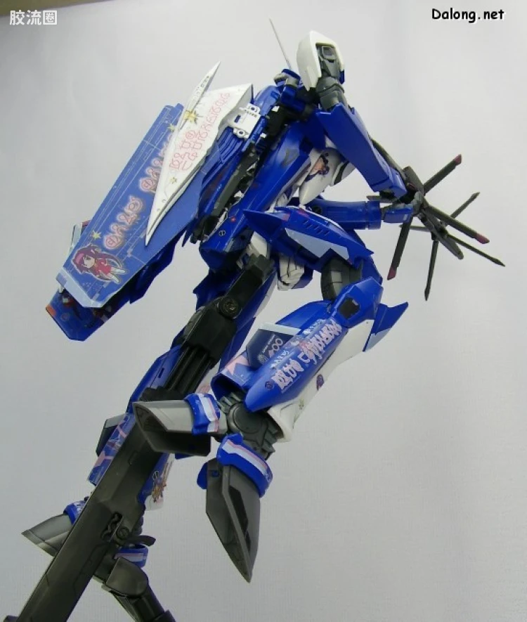 万代超时空要塞系列拼装模型 限定版 VF-25G Messiah Valkyrie Michael Custom - 图片