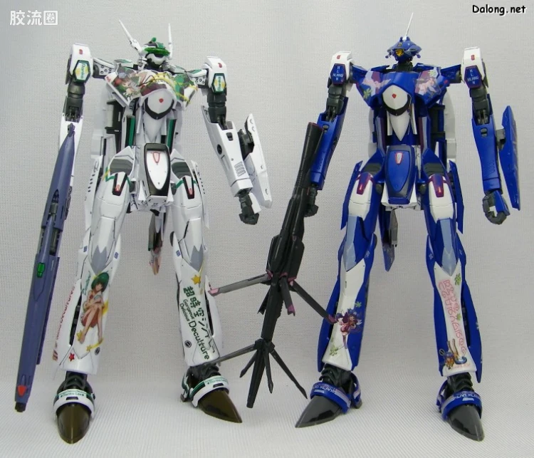 万代超时空要塞系列拼装模型 限定版 VF-25G Messiah Valkyrie Michael Custom - 图片