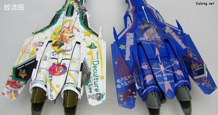 万代超时空要塞系列拼装模型 限定版 VF-25G Messiah Valkyrie Michael Custom - 图片