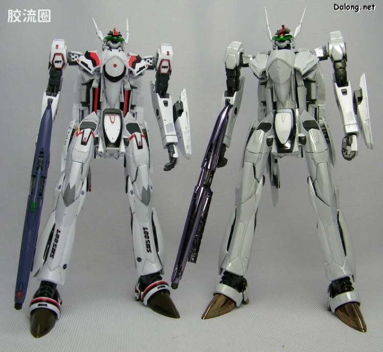 万代超时空要塞系列拼装模型 限定版 VF-25F Messiah Valkyrie Alto Custom - 图片