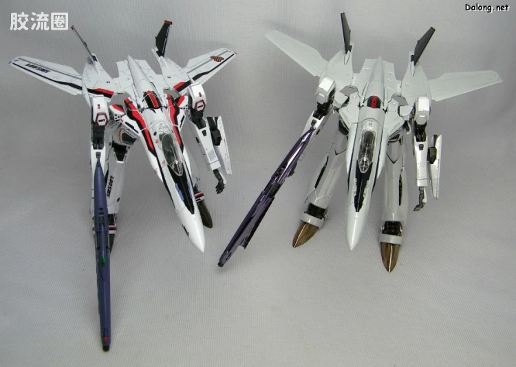 万代超时空要塞系列拼装模型 限定版 VF-25F Messiah Valkyrie Alto Custom - 图片