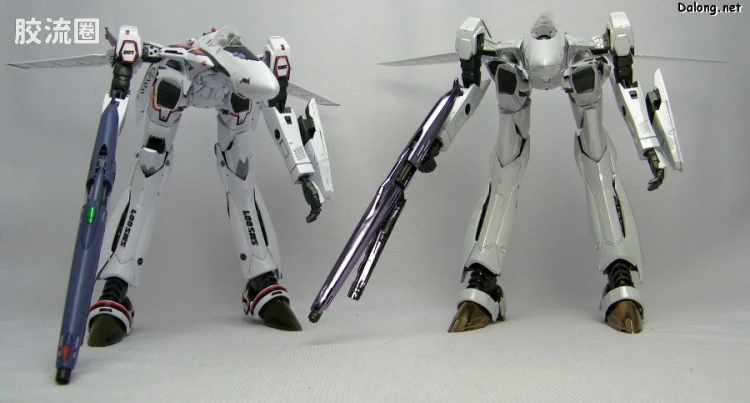 万代超时空要塞系列拼装模型 限定版 VF-25F Messiah Valkyrie Alto Custom - 图片
