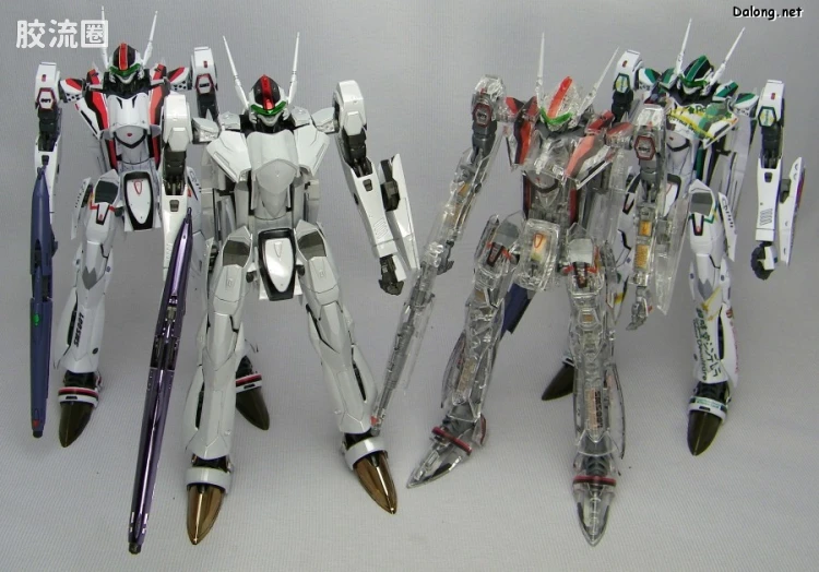 万代超时空要塞系列拼装模型 限定版 VF-25F Messiah Valkyrie Alto Custom - 图片