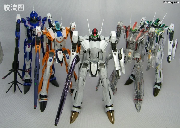 万代超时空要塞系列拼装模型 限定版 VF-25F Messiah Valkyrie Alto Custom - 图片