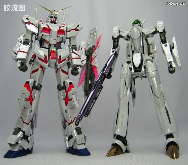 万代超时空要塞系列拼装模型 限定版 VF-25F Messiah Valkyrie Alto Custom - 图片