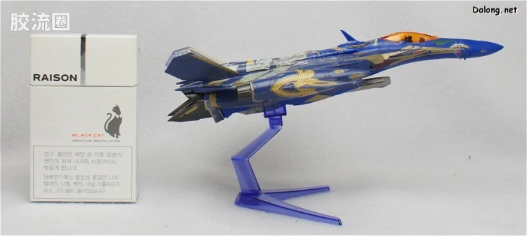 万代超时空要塞系列拼装模型 1比100不可变形 YF-29 雪露痛机 - 图片