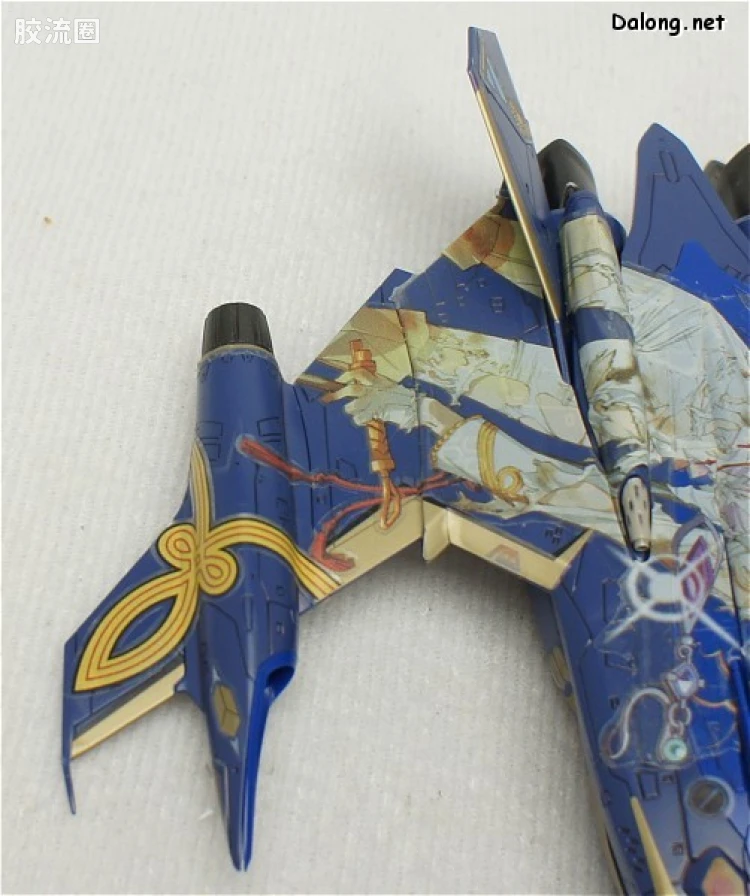 万代超时空要塞系列拼装模型 1比100不可变形 YF-29 雪露痛机 - 图片