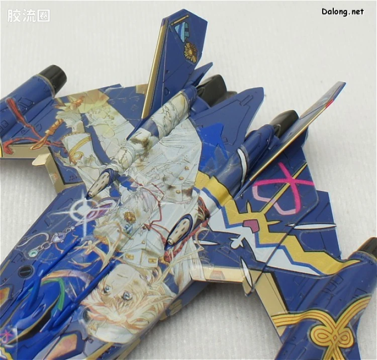 万代超时空要塞系列拼装模型 1比100不可变形 YF-29 雪露痛机 - 图片