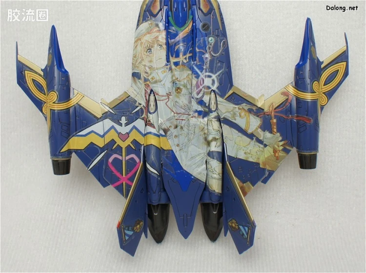 万代超时空要塞系列拼装模型 1比100不可变形 YF-29 雪露痛机 - 图片