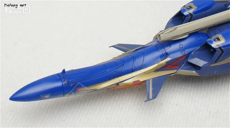 万代超时空要塞系列拼装模型 1比100不可变形 YF-29 雪露痛机 - 图片