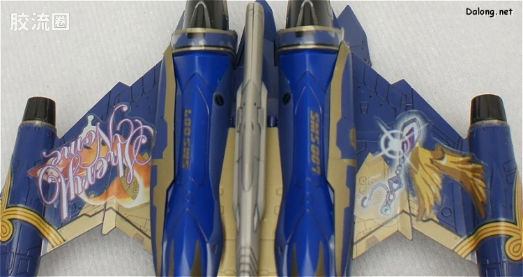 万代超时空要塞系列拼装模型 1比100不可变形 YF-29 雪露痛机 - 图片
