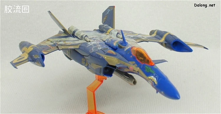 万代超时空要塞系列拼装模型 1比100不可变形 YF-29 雪露痛机 - 图片