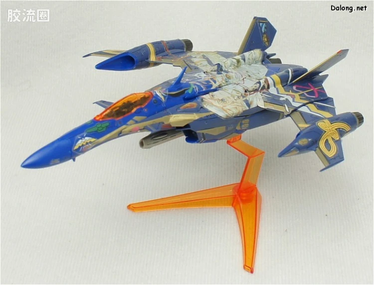 万代超时空要塞系列拼装模型 1比100不可变形 YF-29 雪露痛机 - 图片