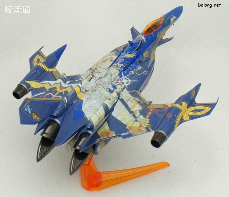 万代超时空要塞系列拼装模型 1比100不可变形 YF-29 雪露痛机 - 图片