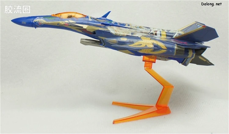 万代超时空要塞系列拼装模型 1比100不可变形 YF-29 雪露痛机 - 图片