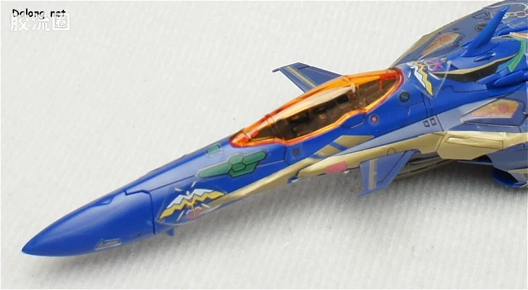 万代超时空要塞系列拼装模型 1比100不可变形 YF-29 雪露痛机 - 图片