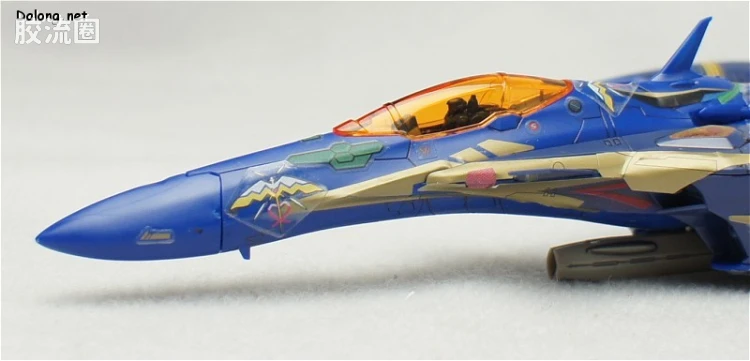 万代超时空要塞系列拼装模型 1比100不可变形 YF-29 雪露痛机 - 图片