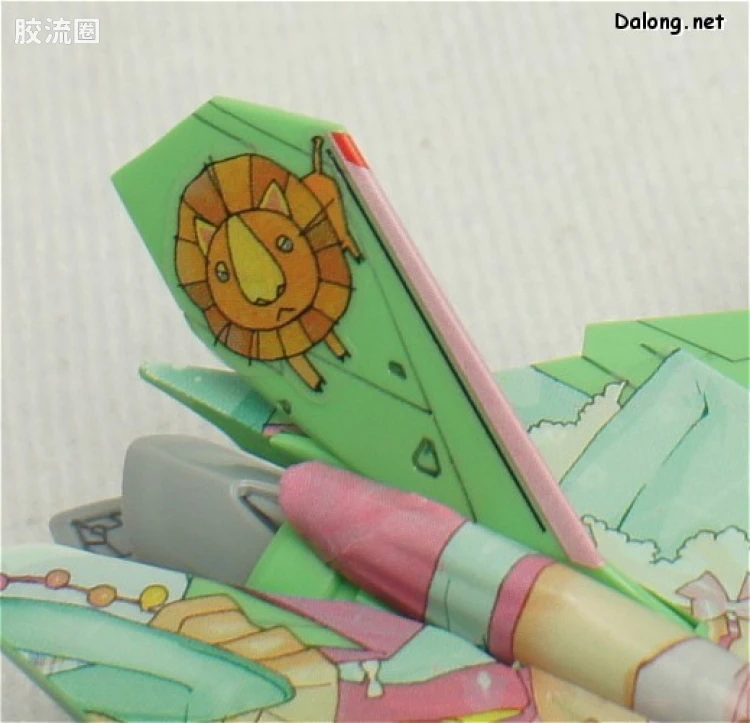万代超时空要塞系列拼装模型 1比100不可变形 YF-29 兰花李痛机 - 图片