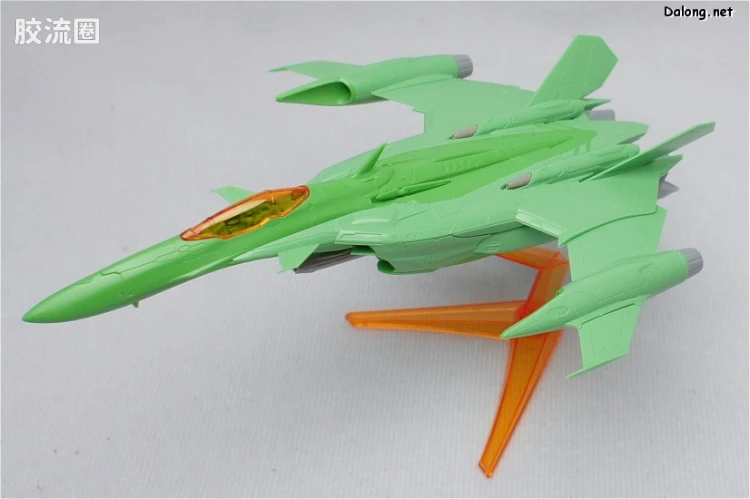万代超时空要塞系列拼装模型 1比100不可变形 YF-29 兰花李痛机 - 图片