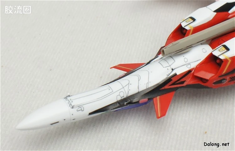 万代超时空要塞系列拼装模型 1比100不可变形 YF-29 - 图片