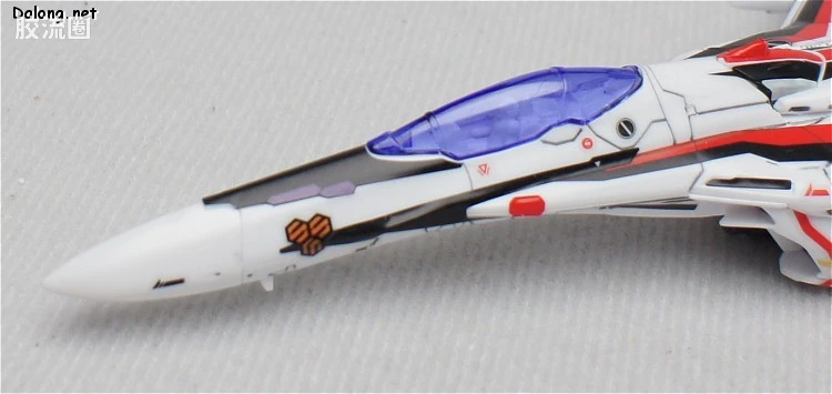 万代超时空要塞系列拼装模型 1比100不可变形 VF-25F 早已女机 - 图片