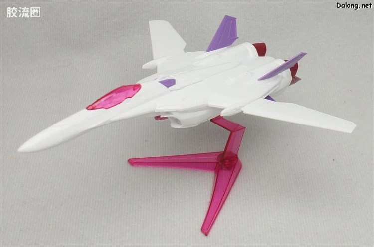 万代超时空要塞系列拼装模型 1比100不可变形 VF-25 雪露痛机 - 图片