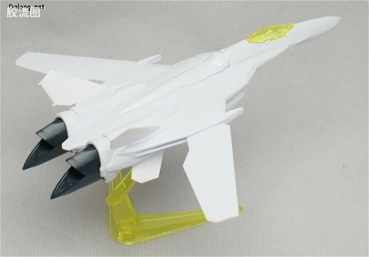万代超时空要塞系列拼装模型 1比100不可变形 VF-25 兰花李痛机 - 图片