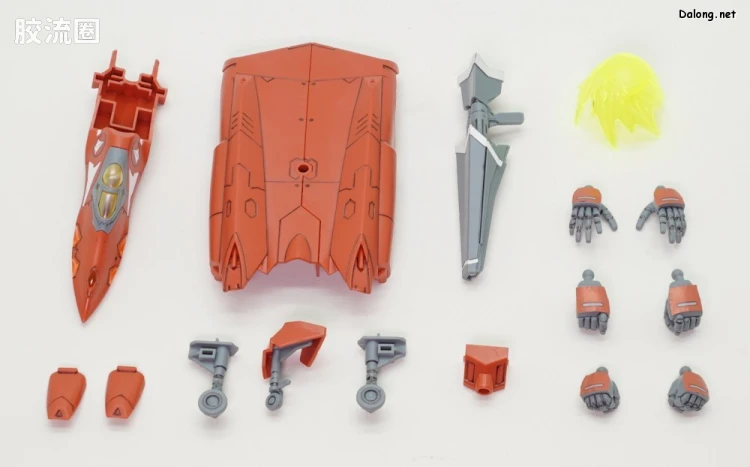 万代超时空要塞系列拼装模型 HG 1/100系列 雨燕II(米莉亚·法莉娜·吉纳斯机) - 图片