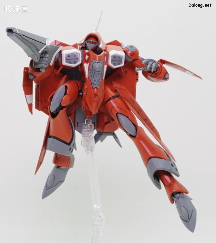 万代超时空要塞系列拼装模型 HG 1/100系列 雨燕II(米莉亚·法莉娜·吉纳斯机) - 图片