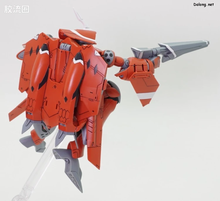 万代超时空要塞系列拼装模型 HG 1/100系列 雨燕II(米莉亚·法莉娜·吉纳斯机) - 图片