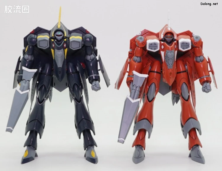 万代超时空要塞系列拼装模型 HG 1/100系列 雨燕II(米莉亚·法莉娜·吉纳斯机) - 图片