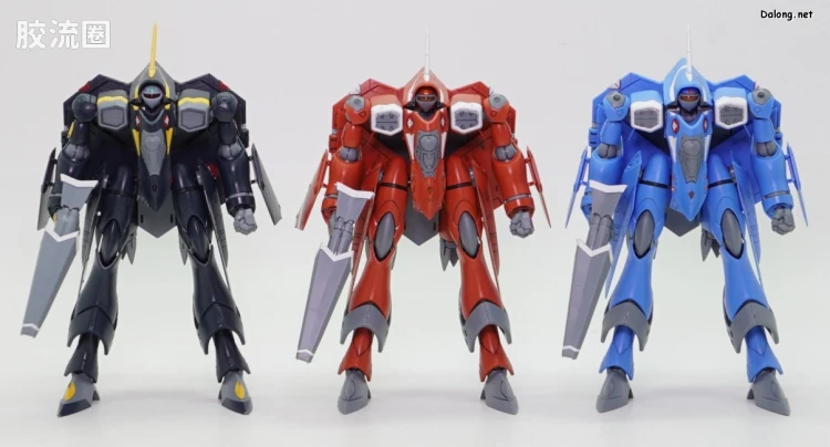 万代超时空要塞系列拼装模型 HG 1/100系列 雨燕II(麦克斯米利安·吉纳斯机) - 图片