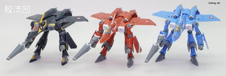 万代超时空要塞系列拼装模型 HG 1/100系列 雨燕II(麦克斯米利安·吉纳斯机) - 图片