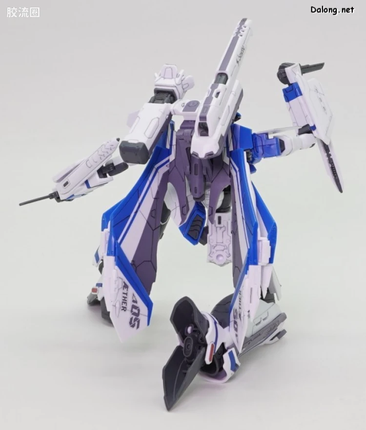 万代超时空要塞系列拼装模型 HG 1/100系列 VF-31J 齐格飞(疾风·因梅尔曼机) - 图片