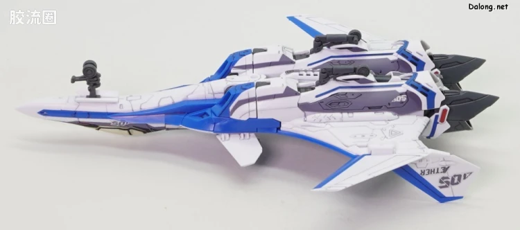 万代超时空要塞系列拼装模型 HG 1/100系列 VF-31J 齐格飞(疾风·因梅尔曼机) - 图片