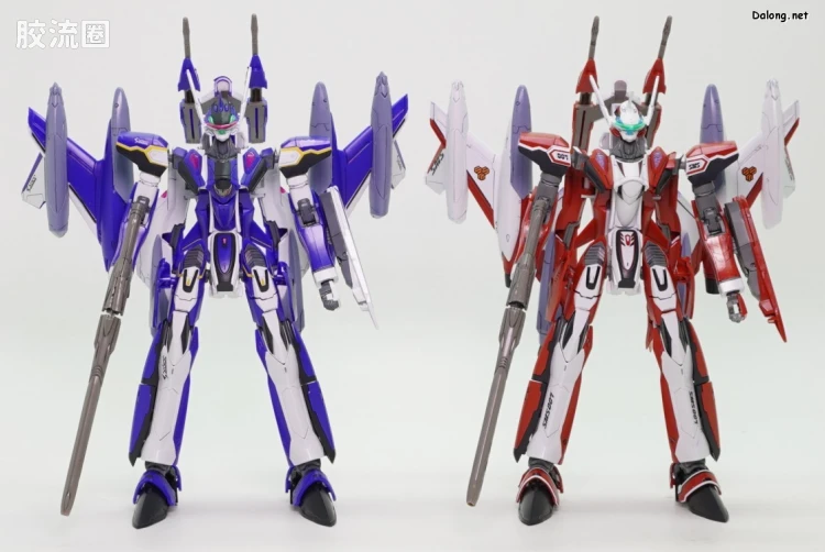 万代超时空要塞系列拼装模型 HG 1/100 网络限定版 YF-29 杜兰达尔女武神(早乙女·阿尔特机)扩张套装 - 图片