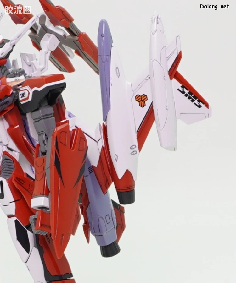 万代超时空要塞系列拼装模型 HG 1/100 网络限定版 YF-29 杜兰达尔女武神(早乙女·阿尔特机)扩张套装 - 图片