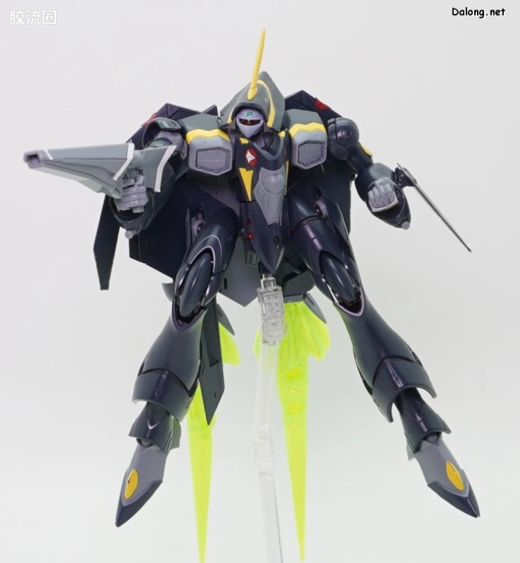 万代超时空要塞系列拼装模型 HG 1/100 网络限定版 VF-22S 雨燕II(木崎·加姆林机) - 图片