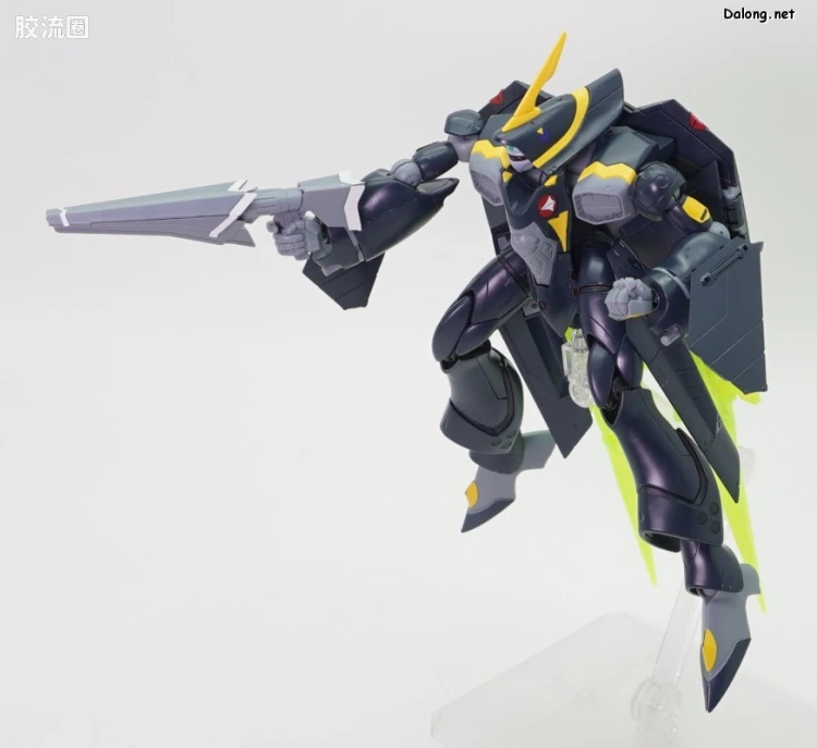 万代超时空要塞系列拼装模型 HG 1/100 网络限定版 VF-22S 雨燕II(木崎·加姆林机) - 图片
