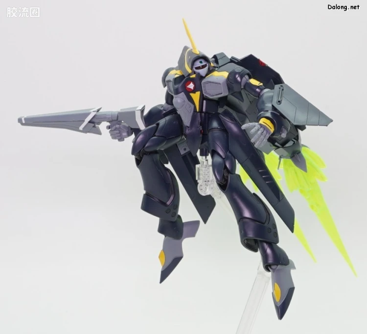 万代超时空要塞系列拼装模型 HG 1/100 网络限定版 VF-22S 雨燕II(木崎·加姆林机) - 图片