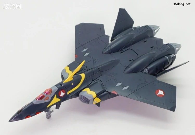 万代超时空要塞系列拼装模型 HG 1/100 网络限定版 VF-22S 雨燕II(木崎·加姆林机) - 图片