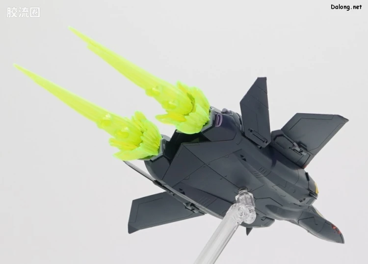 万代超时空要塞系列拼装模型 HG 1/100 网络限定版 VF-22S 雨燕II(木崎·加姆林机) - 图片