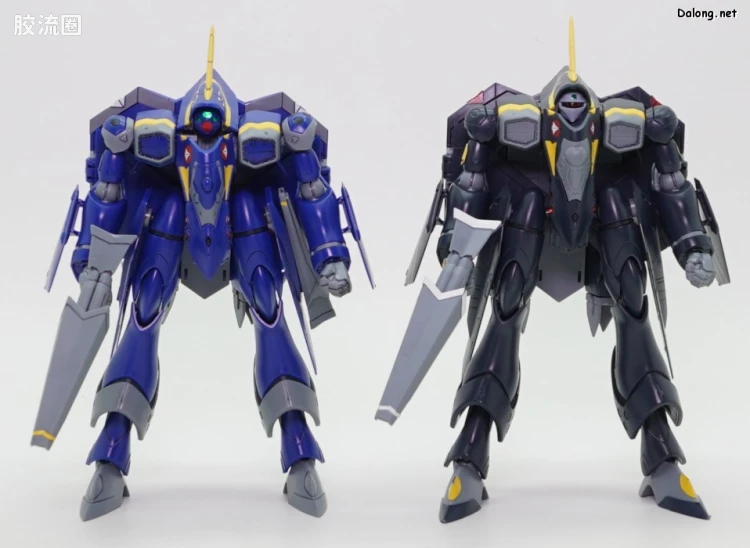 万代超时空要塞系列拼装模型 HG 1/100 网络限定版 VF-22S 雨燕II(木崎·加姆林机) - 图片